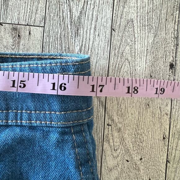 Wrangler Retro 70’s Style Denim Trousers Men’s Size 34x32 Jeans Blue - Picture 6 of 10